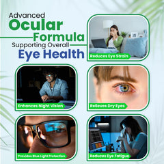 Bilberry extract and Glutathione eye health supplement