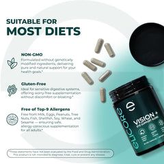 Bilberry and grapeseed extracts for antioxidant eye health