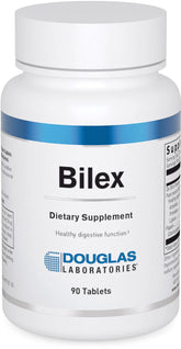 Douglas Laboratories Bilex digestive enzyme supplement bottle label