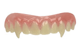 Close-up of Billy-Bob Vampire Teeth with realistic gloss finish