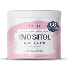 Binto Inositol Powder Mix 60-Day Supply packaging