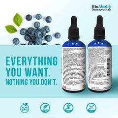 Dropper dispensing 5 mg melatonin from the Berry Drops bottle