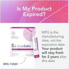 Biocidin Drink Mix GI InnerCalm dgl pepzin ingredients highlight gut mucosa care