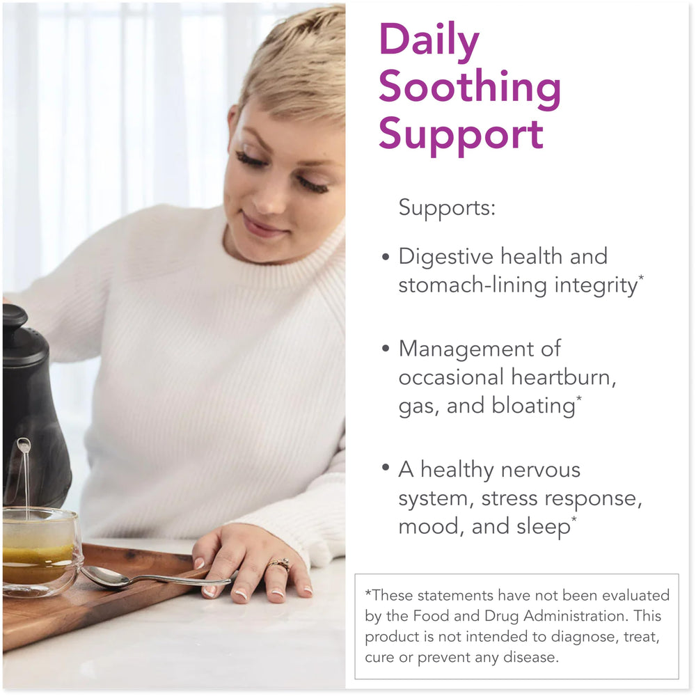 Biocidin Drink Mix GI InnerCalm glass ready to drink for calm sip