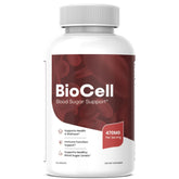 BioCell Blood Health Support bottle label featuring Bio Cell Capsules