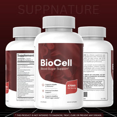 High-quality BioCell Capsules bottle on white backdrop