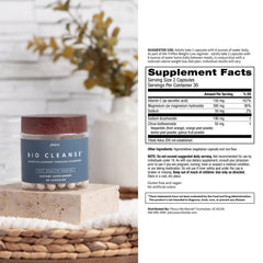 Plexus Bio Cleanse packaging and bottle on display