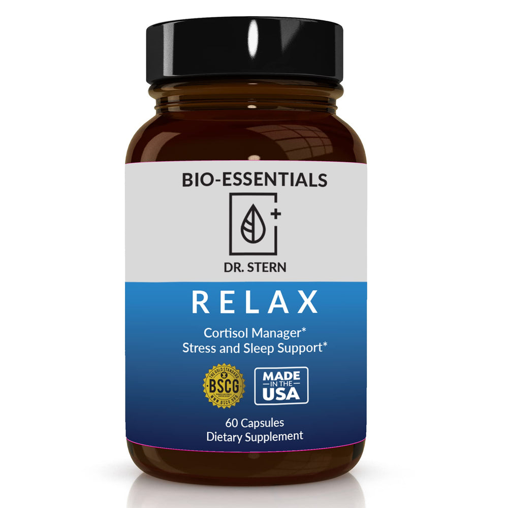 BIO-ESSENTIALS Relax-Doctor bottle label