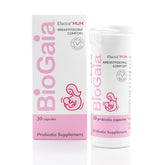 BioGaia Elactia breastfeeding probiotic bottle and box
