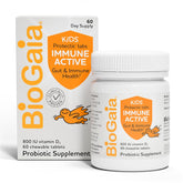 BioGaia Immune Active Kids probiotic chewables hero image