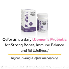 Osfortis packaging box and bottle on white background