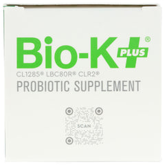 Vegan icon on Bio-K Plus DailyCare packaging