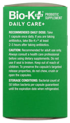 Gluten-free icon on Bio-K Plus DailyCare packaging