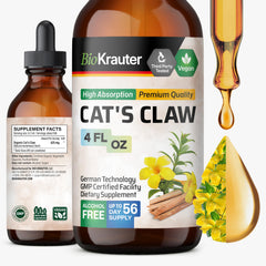 BIO KRAUTER Cats Claw Tincture bottle - hero image