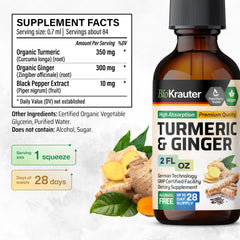 Ingredients: turmeric, ginger, black pepper