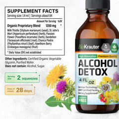 Milk thistle and dandelion herbs used in the formula