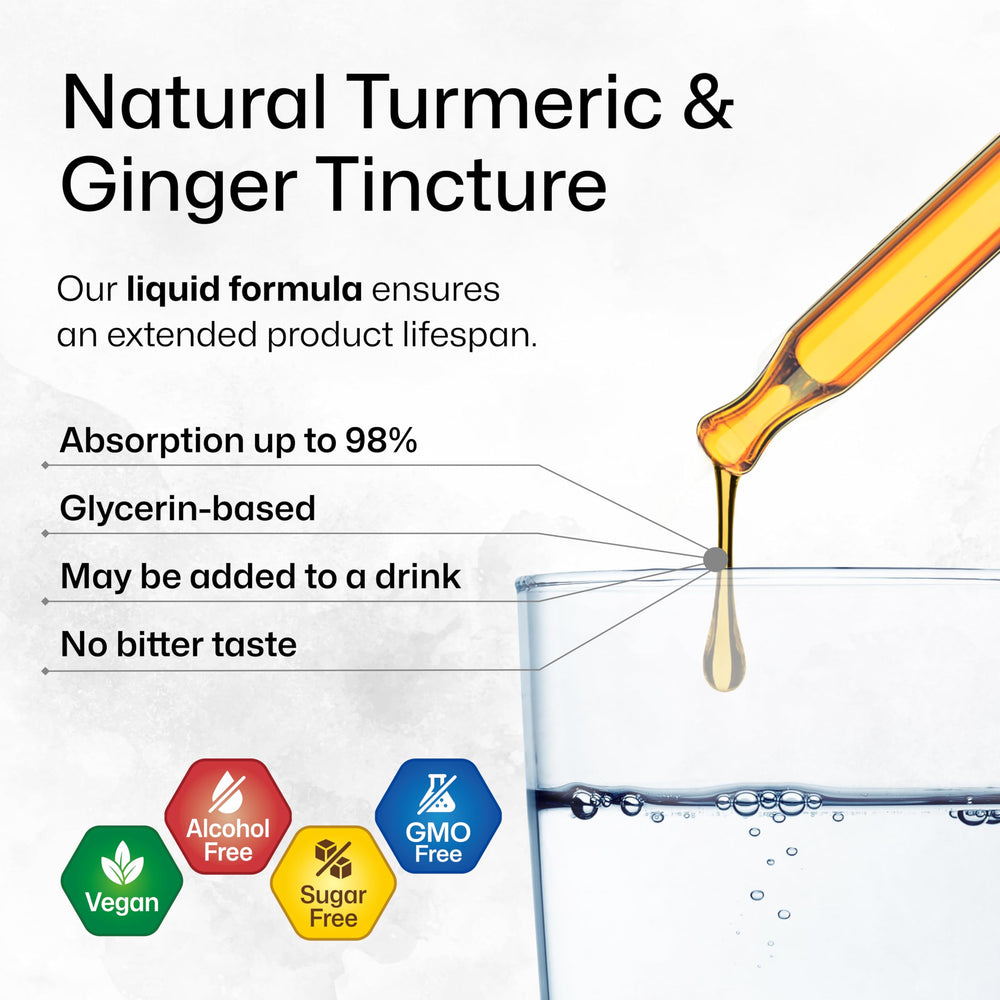 Vegan, non-GMO, alcohol-free label on bottle