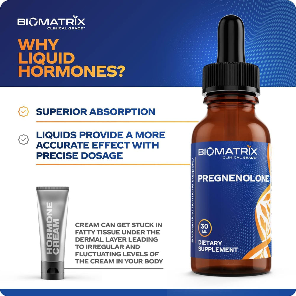 Mood support and hormonal balance concept with Pregnenolone