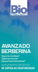 Front view of Bio Nutrition Advanced Berberine packaging