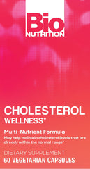 60 vegetarian capsules package of Bio Nutrition Chlolesterol Wellness