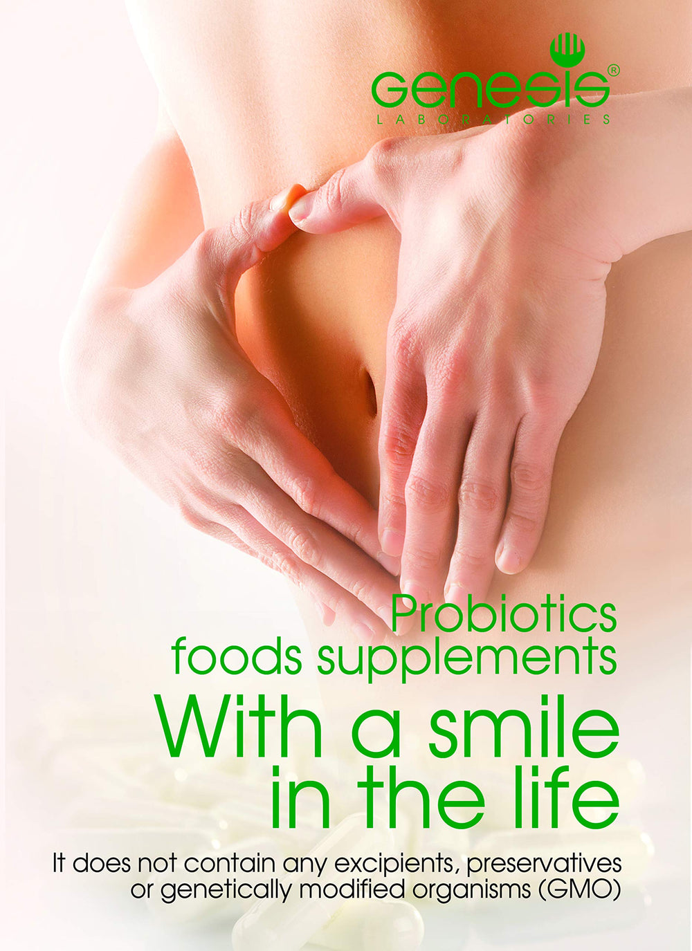Probiotic capsules providing immune and digestive health benefits