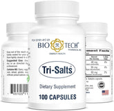 Bio-Tech Pharmacal Tri-Salts Powder 120 g front label