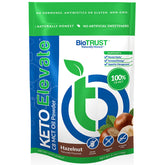 BioTrust Keto Elevate Hazelnut C8 MCT powder box front