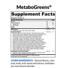 BioTrust Metabo Greens Berry Flavor 30-serving pack shot