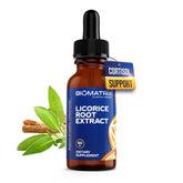 BioMatrix Licorice Root Extract bottle with 1200 drops label