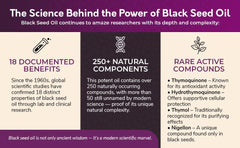 Unrefined Nigella sativa seeds used for BioNatal oil