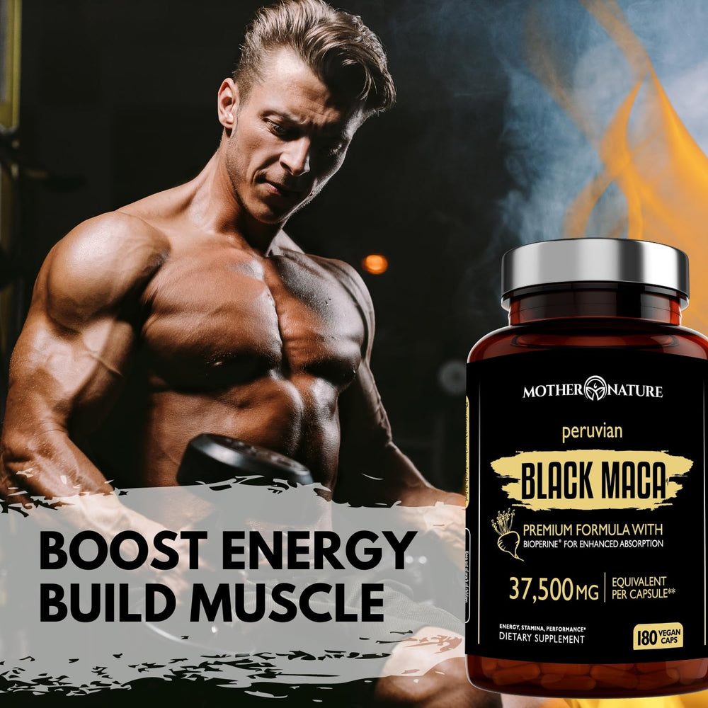 BioPerine absorption enhancer added to maca supplement