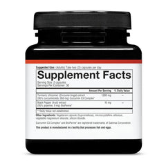 Illustration of BioPerine black pepper extract (10 mg) per serving