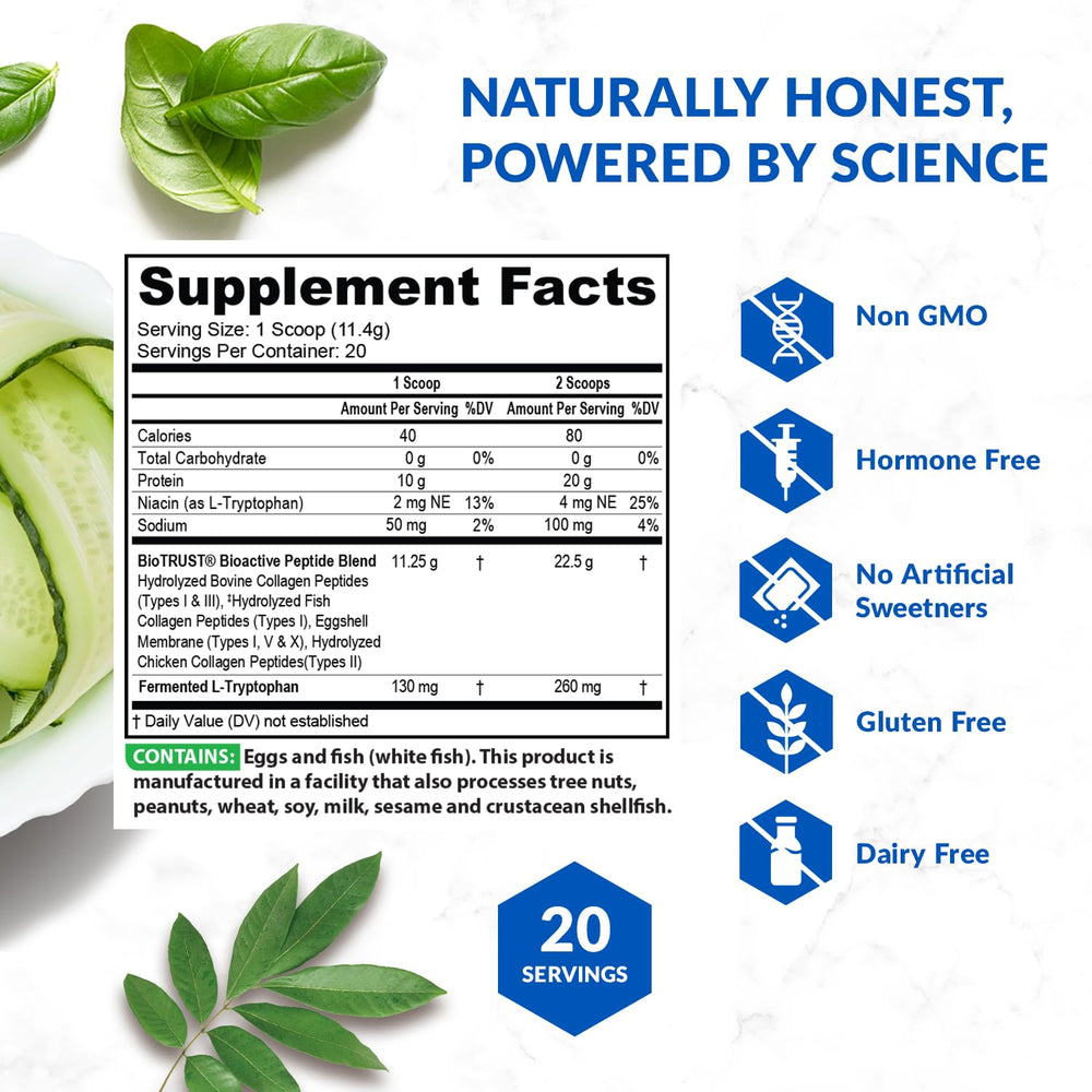 BioTrust Ageless Multi Collagen Powder chocolate flavor packaging