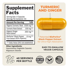 160 vegan, non-GMO turmeric-ginger capsules