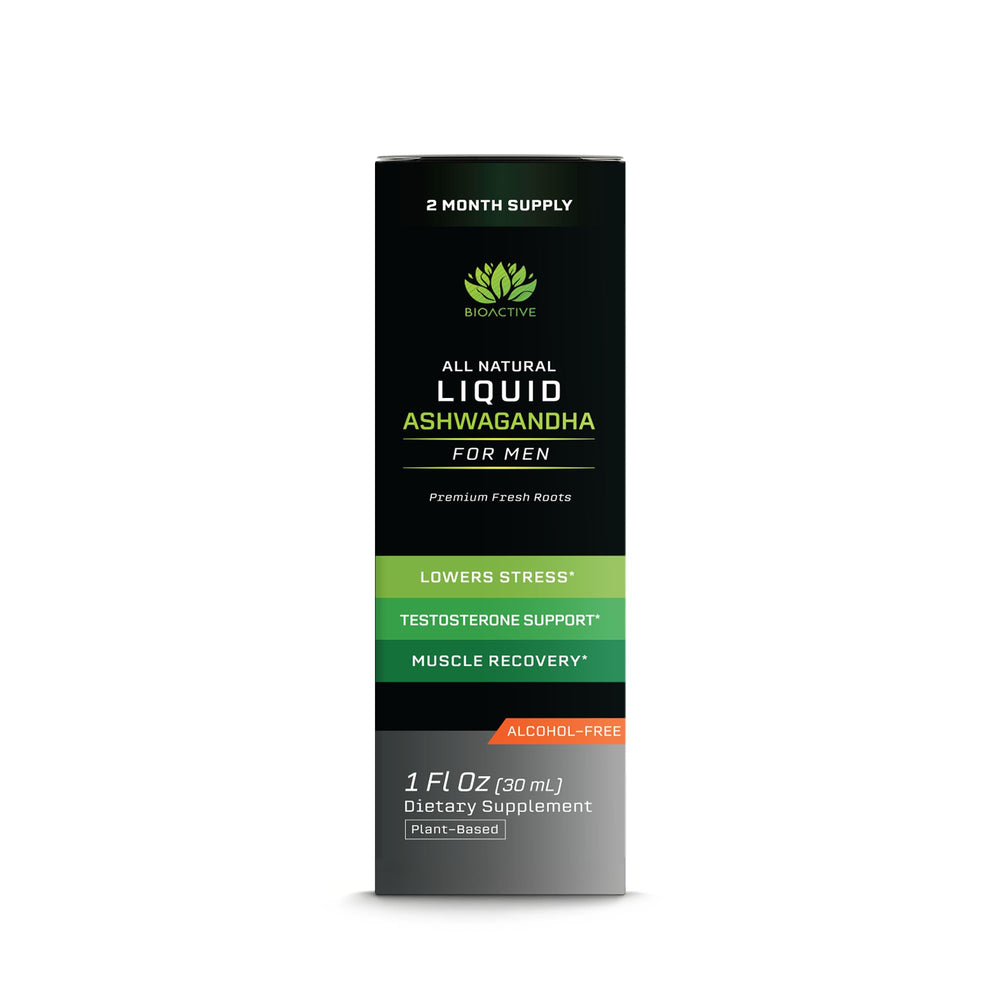 Independent lab testing certificate for BIOACTIVE Ashwagandha Drops