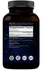 Diagram illustrating bioavailable free-form L-Theanine absorption