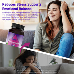 Ingredients and natural raspberry flavor on Biobor Ashwagandha Gummies