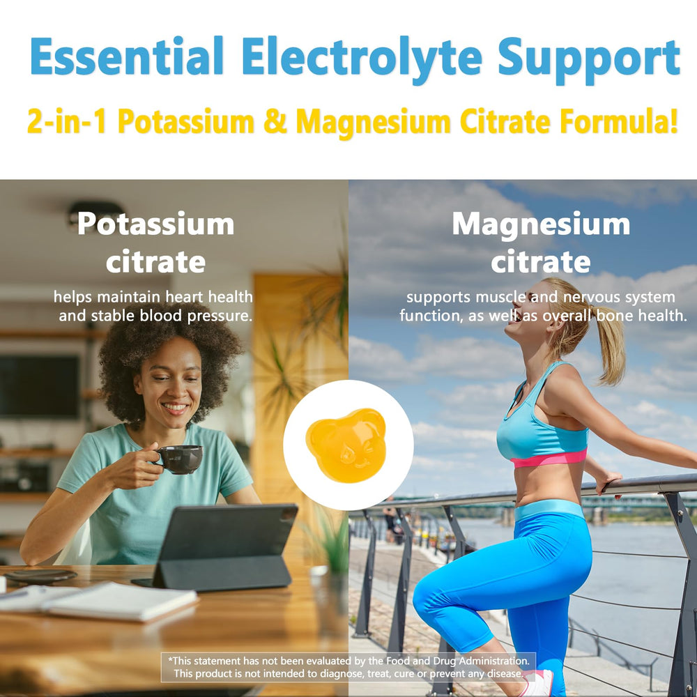 Biobor bottle with gummies and pineapple imagery