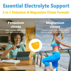 Biobor bottle with gummies and pineapple imagery