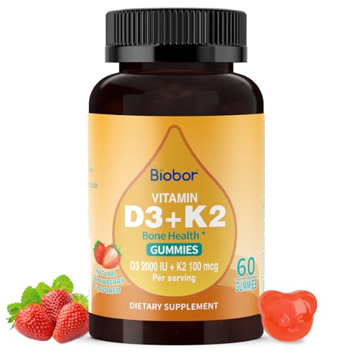 Biobor Vitamin D3 K2 Gummies bottle close-up