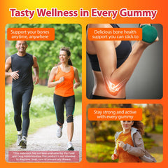 Nutrition information panel and ingredients for Biobor gummies