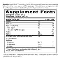 Electrolyte-enhanced hydration Biochem BCAA Peach Mango image