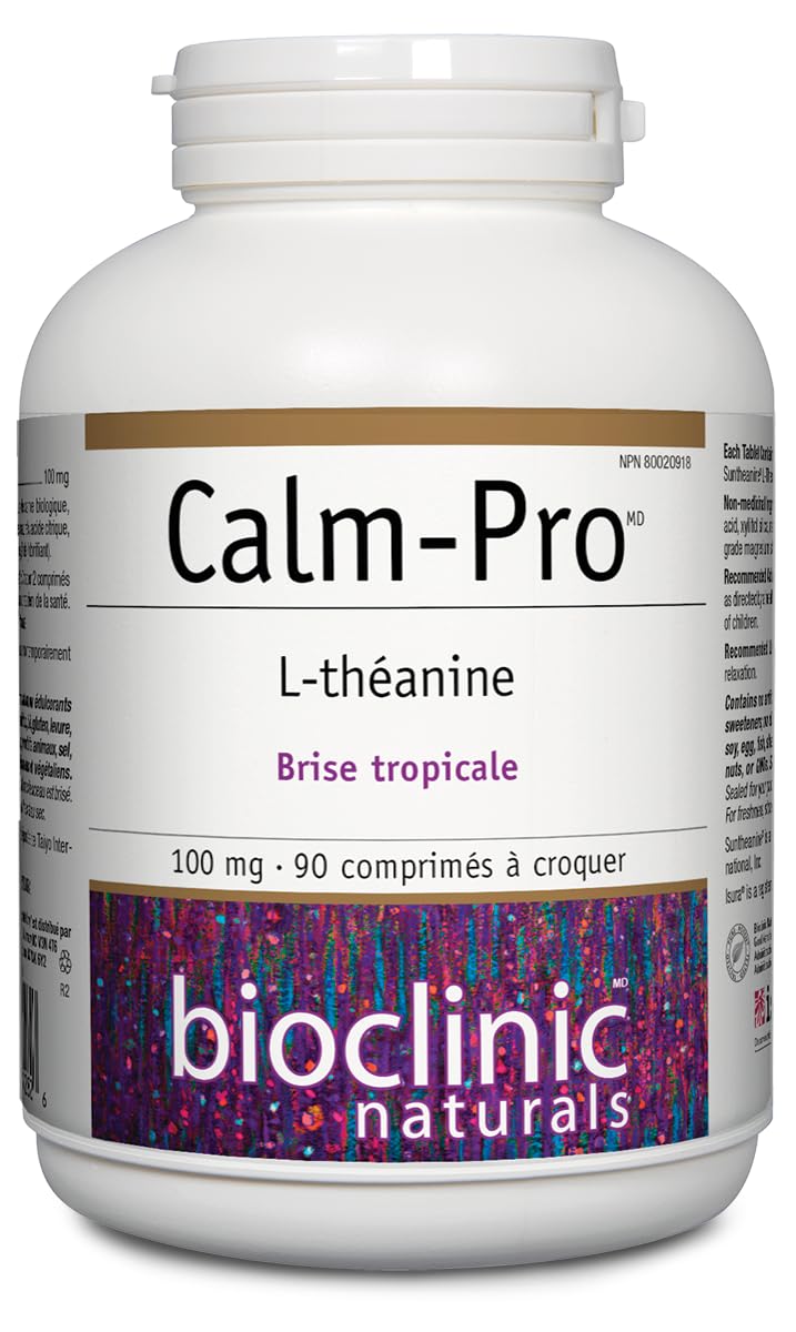 Close-up of Calm Pro chewable tablets