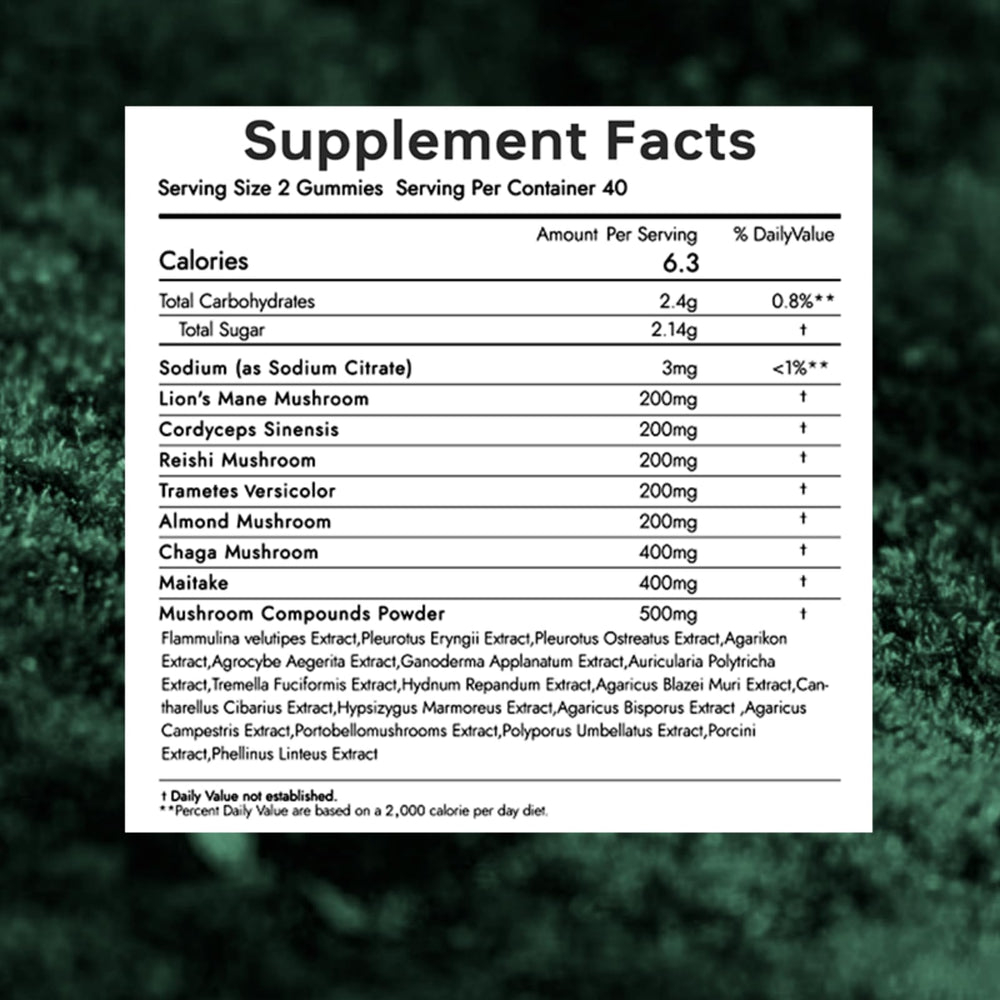 Non-GMO vegan gummies packaging label