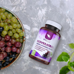180 capsules bottle for Biodora Resveratrol 1600mg