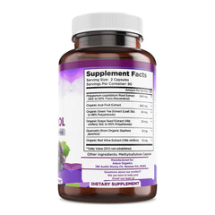 Trans-Resveratrol with Green Tea, Quercetin, and Grape Seed