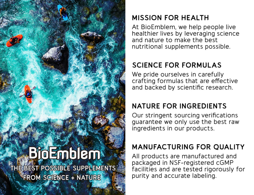 Close-up of BioEmblem Antarctic Krill Oil softgels
