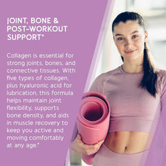 Collagen types I, II, III, V and X blend