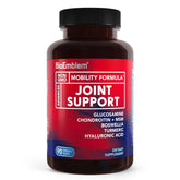 BioEmblem Joint Support bottle showing glucosamine, chondroitin and MSM 1500 mg in 90 capsules