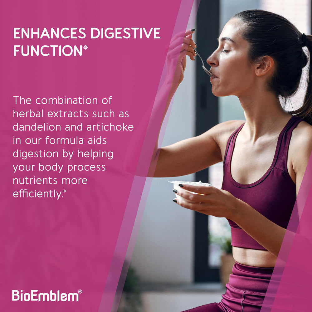 Illustration of liver function and digestive support from the formula